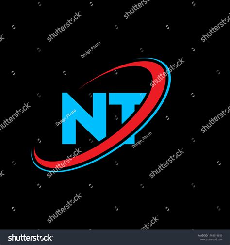Nt N T Letter Logo Design Stock Vector (Royalty Free) 1783518653