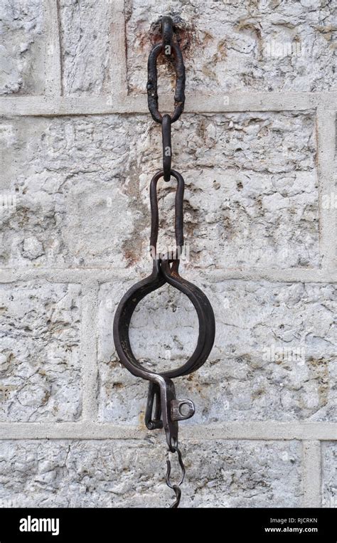 Ancient Prison Shackles