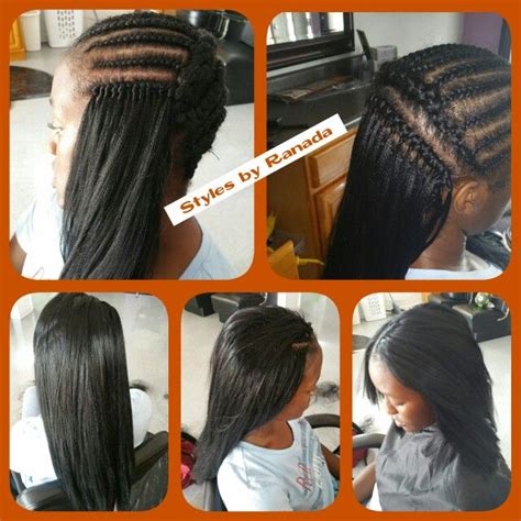 crochet braids straight hair