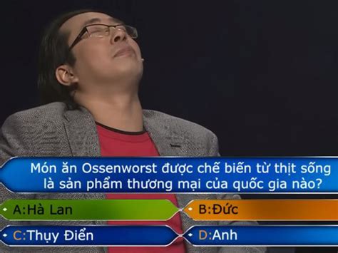 Clip BLV Trương Anh Ngọc thi Ai là triệu phú hot trở lại Số tiền thắng được có bất ngờ