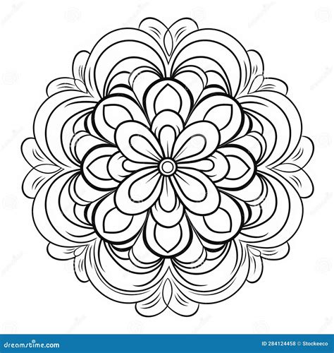 Elegant Mandalas Adult Coloring Pages Inspired By Edwin Austin Abbey