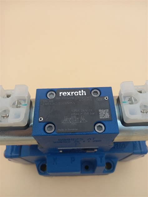 Rexroth Hydraulics Weh J X Eg N S K Way Slider Valve R