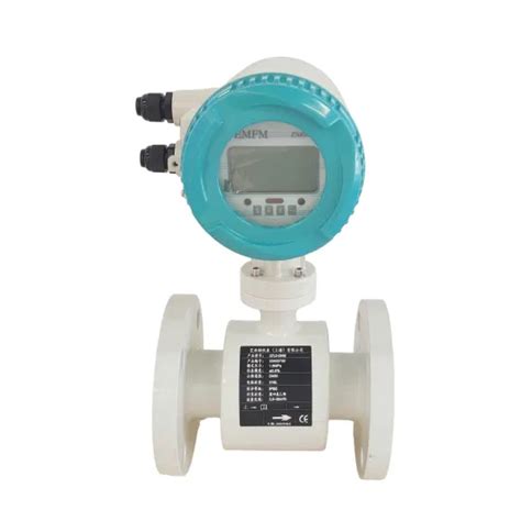 Liquid Control Electromagnetic Water Flowmeter 4 20mA Pulse Output