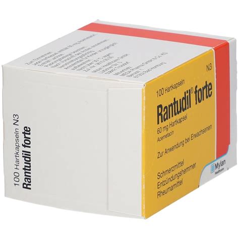 Rantudil Forte Kapseln St Shop Apotheke