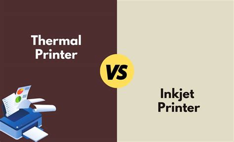 Thermal Printer vs. Inkjet Printer - What's The Difference (With Table)