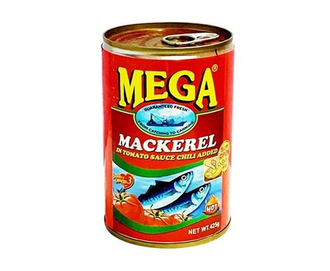 Mega Mackerel In Tomato Sauce Chili Added Hot G