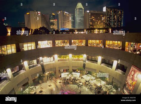 Singapore Esplanade Marina District Stock Photo Alamy