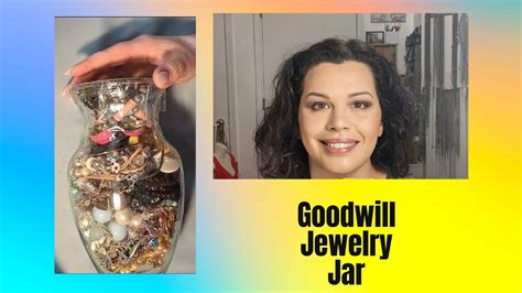 Lets Open A Goodwill Jewelry Jar Whats Inside Youtube