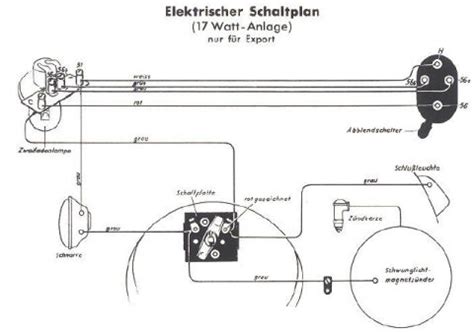 Schaltplan Nsu Quickly Wiring Diagram