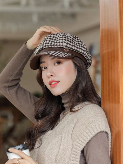 Women Beret Hats Shein Singapore