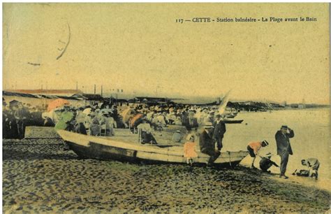 270 Sète corniche plage S te vieille carte postale Flickr