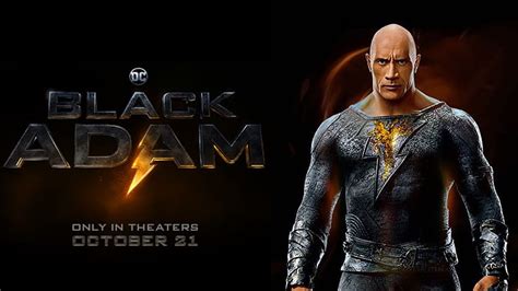 First Official Poster For Dwayne Johnson Starrer Black Adam Released