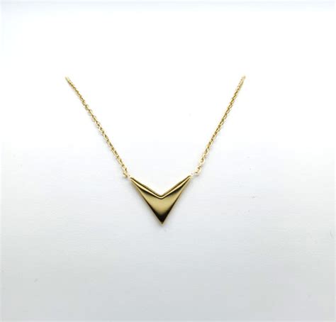 Arrowhead Gold Necklace - Women Fashion Spearhead Chain – Lil Pepper ...