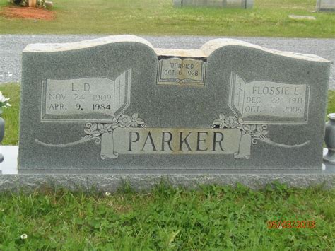 Flossie E Ayers Parker Memorial Find A Grave