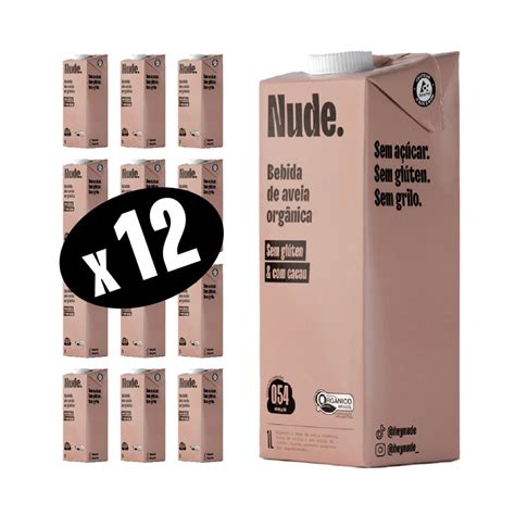 Kit X Leite De Aveia Cacau Nude L Shopee Brasil