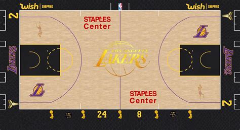 Nba 2k21 Lakers Mamba Court By Teckielogy13 Ft Psamyoull