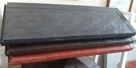 Полимерпесчаный парапет для заборов (цвет черный RAL 9004) - купить от ...