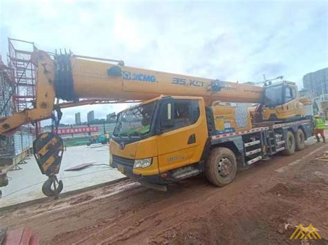 Xcmg Xct L Telescopic Boom Hydraulic Truck Crane For Sale Hoists