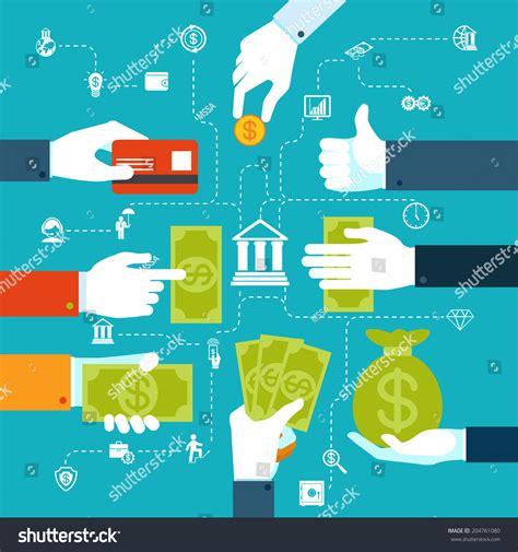 Bank Transfer Clipart