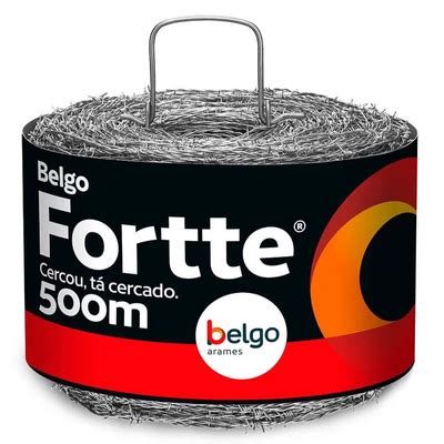 Arame Farpado Fortte 500 Metros Casa Do Arame