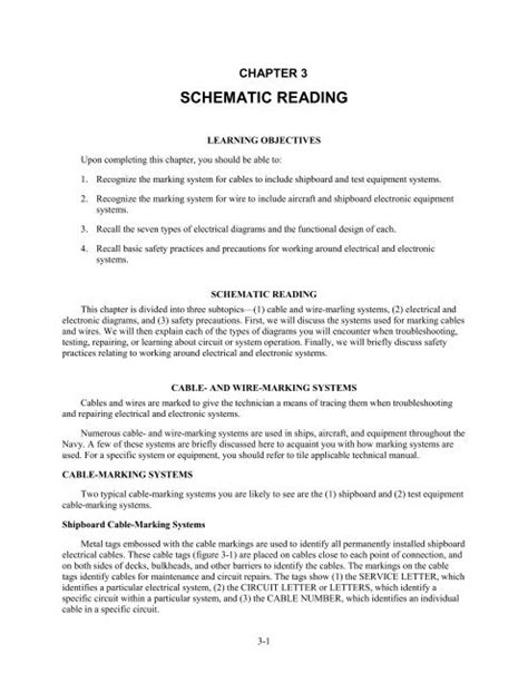 Schematic Reading