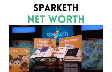 sparketh shark tank net worth
