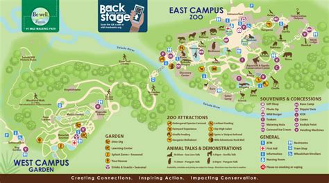 Riverbanks Zoo and Garden Map and Brochure (2025 - 2022