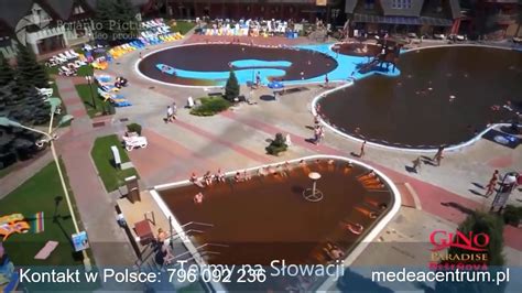 Baseny Termalne Besenova Słowacja Termy Beszeniowa Aquapark i hotel