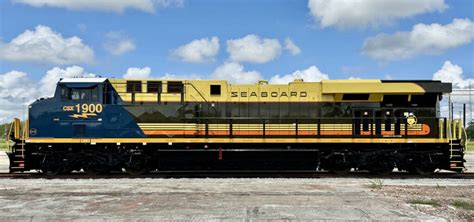 CSX Displays Its Latest Heritage Locomotive No 1900 Honoring