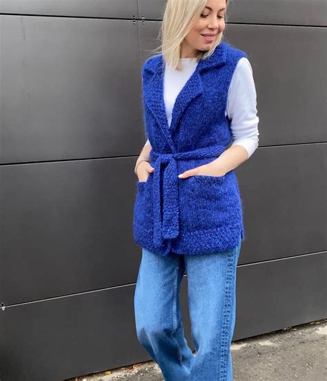 ДУШЕГРЕЕЧКА жилет, мастеркласс для спиц – Gala Sheikh – Гала Шейх