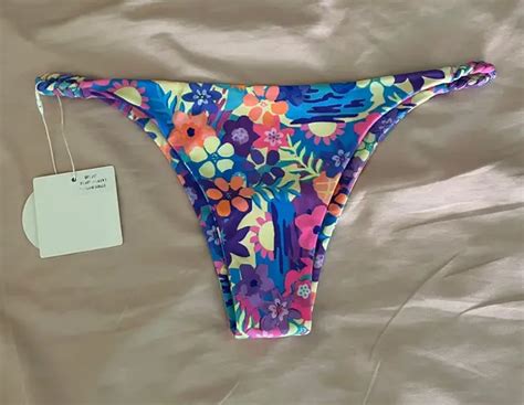 Kulani Kinis Braided Cheeky Bikini Bottoms Size M Off Retail New With Tags From Lily