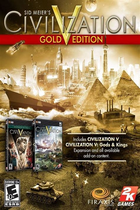 Sid Meier's Civilization V (Gold Edition) STEAM digital for Windows