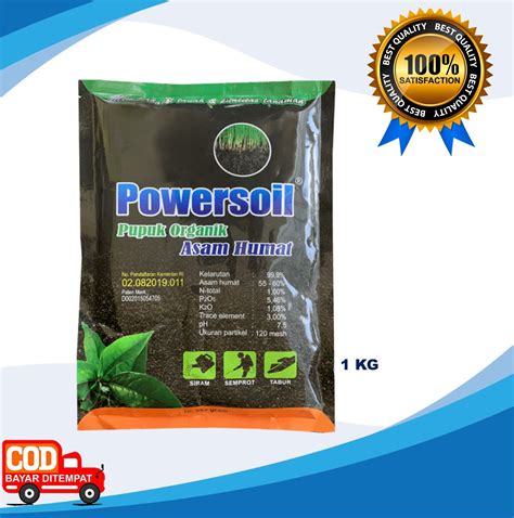 Powersoil Pupuk Pembenah Tanah Kg Humic Acid Lazada Indonesia