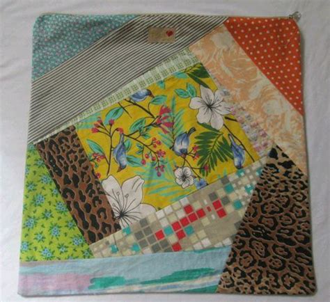 Capa De Almofada Em Patchwork Elo7 Produtos Especiais