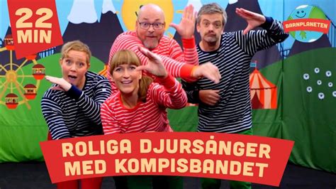 Roliga Djursånger Med Kompisbandet Youtube