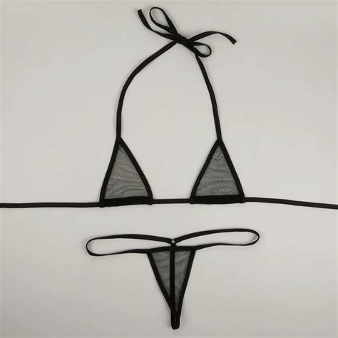 Microbikini Bikini Transparent Micro Bikini Bikini TOP