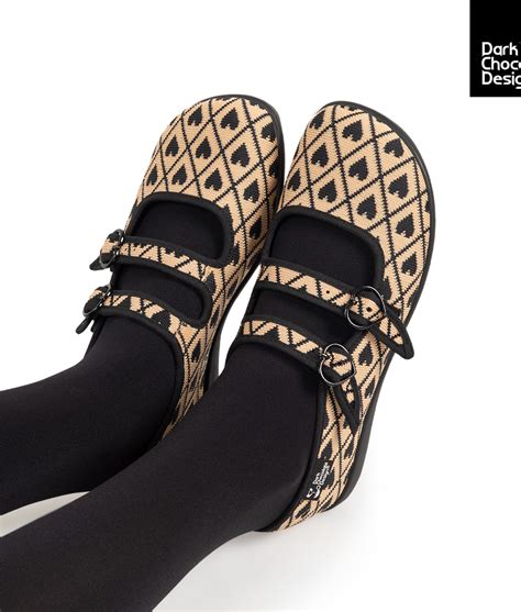 Mary Jane Sko Fra Hot Chocolate Design I Str