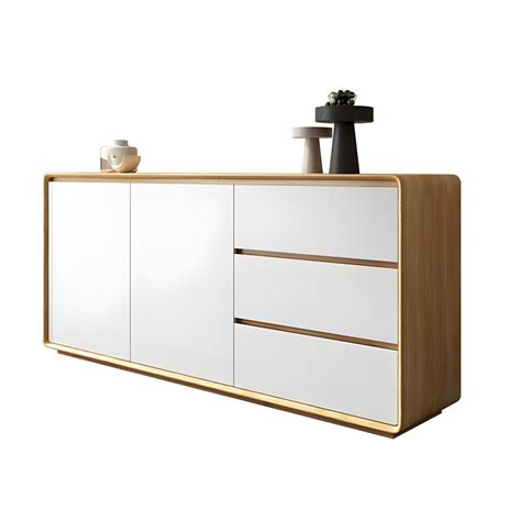 wood buffet table contemporary style side board  cabinets