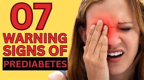 7 Warning Signs Of Prediabetes Youtube