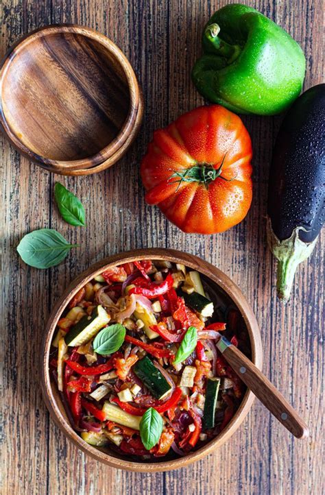 Salade façon ratatouille Amandine Cooking Recettes minceur Plat