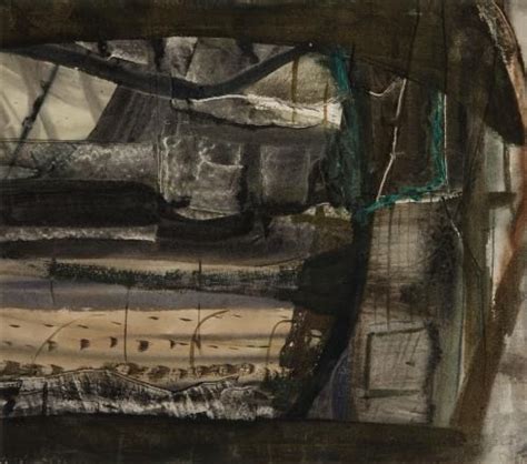 Peter Lanyon British 1918 1964 Winter Landscape Anticoli Corrado