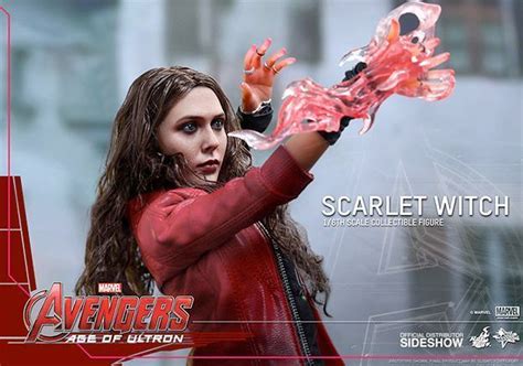 Feiticeira Escarlate Elizabeth Olsen Em Vingadores Era De Ultron Action Figure Perfeita Hot