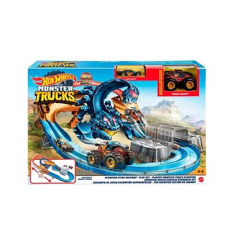 Hot Wheels Pista Escorpi N Monster Trucks