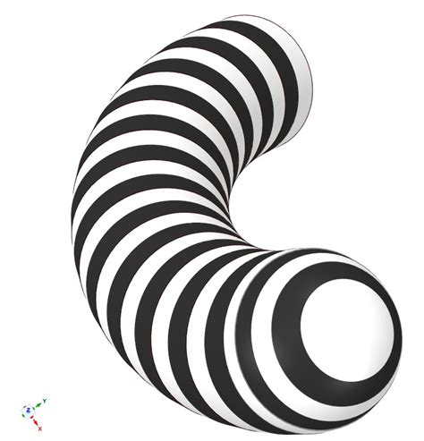 create  cylindrical shape consisting    circles