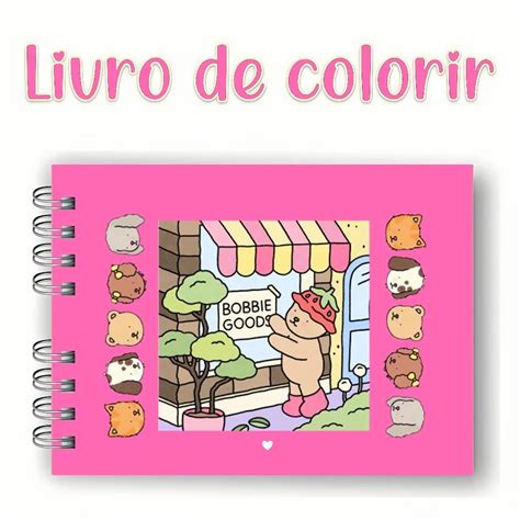 Caderno De Pintura Bobbie
