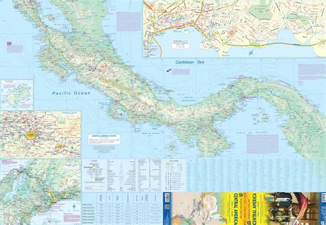 Central America Travel Map - ITM