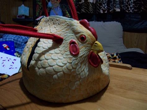 Melody Blogspot Blog Rubber Chicken Hen Tote Bag Handbag Purse