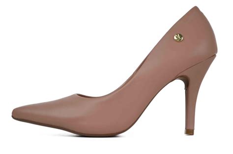 Sapato Vizzano Feminino Nude Scarpin Feminino Magazine Luiza