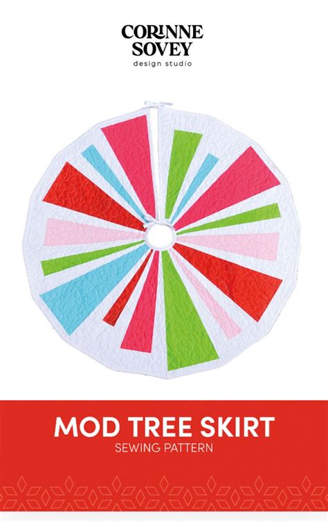 Mod Tree Skirt Pattern Quilting Books Patterns And Notions