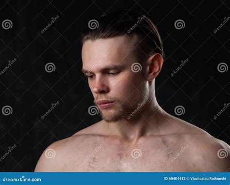 Naked Muscular Male Legs On A Black Background Royalty Free Stock Photo CartoonDealer